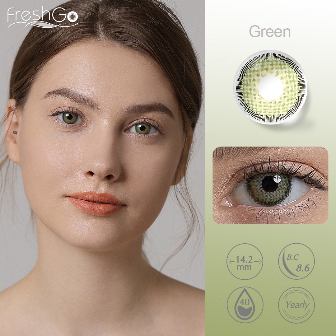 Refresh Green Contact Lenses