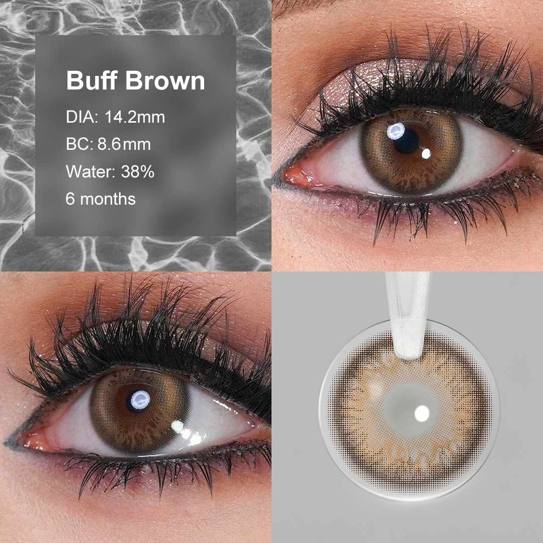 Free Samples Magister Colored Contacts New Arrival Blush Girl Contact Lens Soft HEMA 14.2mm Color Contact Lenses for Eyes