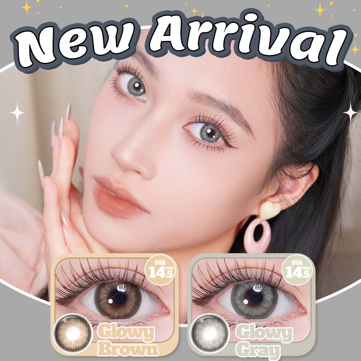 Free Sample Magister Glowy Color Contact Lens Contact Eye Color Lens Soft Contact Lenses Lentilles Photochromiques with Power