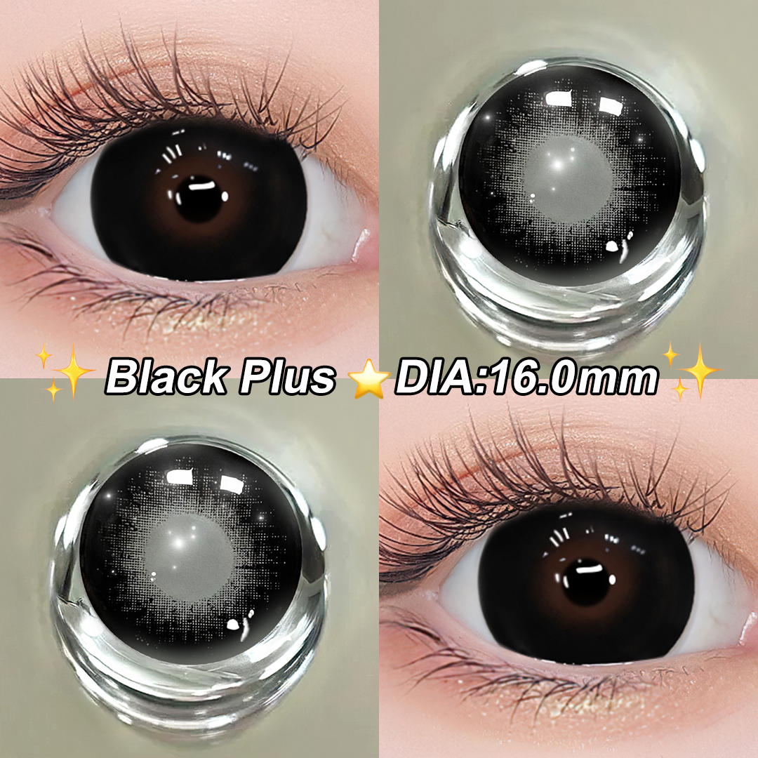 Free Shipping Magister  Eye Contact Lenses 16mm Black Contact Lenses Supersize Eye Lens Lentilles  Lentes De Contacto Lentilles