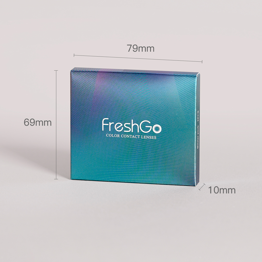 Free Sample Freshgo Magister Pseyeche Paper Box for Lenses Eye Contact Lentes De Contacto