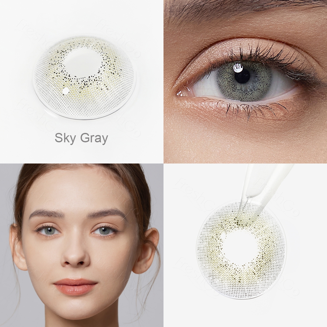 Free Shipping Freshgo Colored Contact Lenses Soft Lenses Eye Contact Yearly Contact Lenses Wholesale Lentes De Contacto De Color