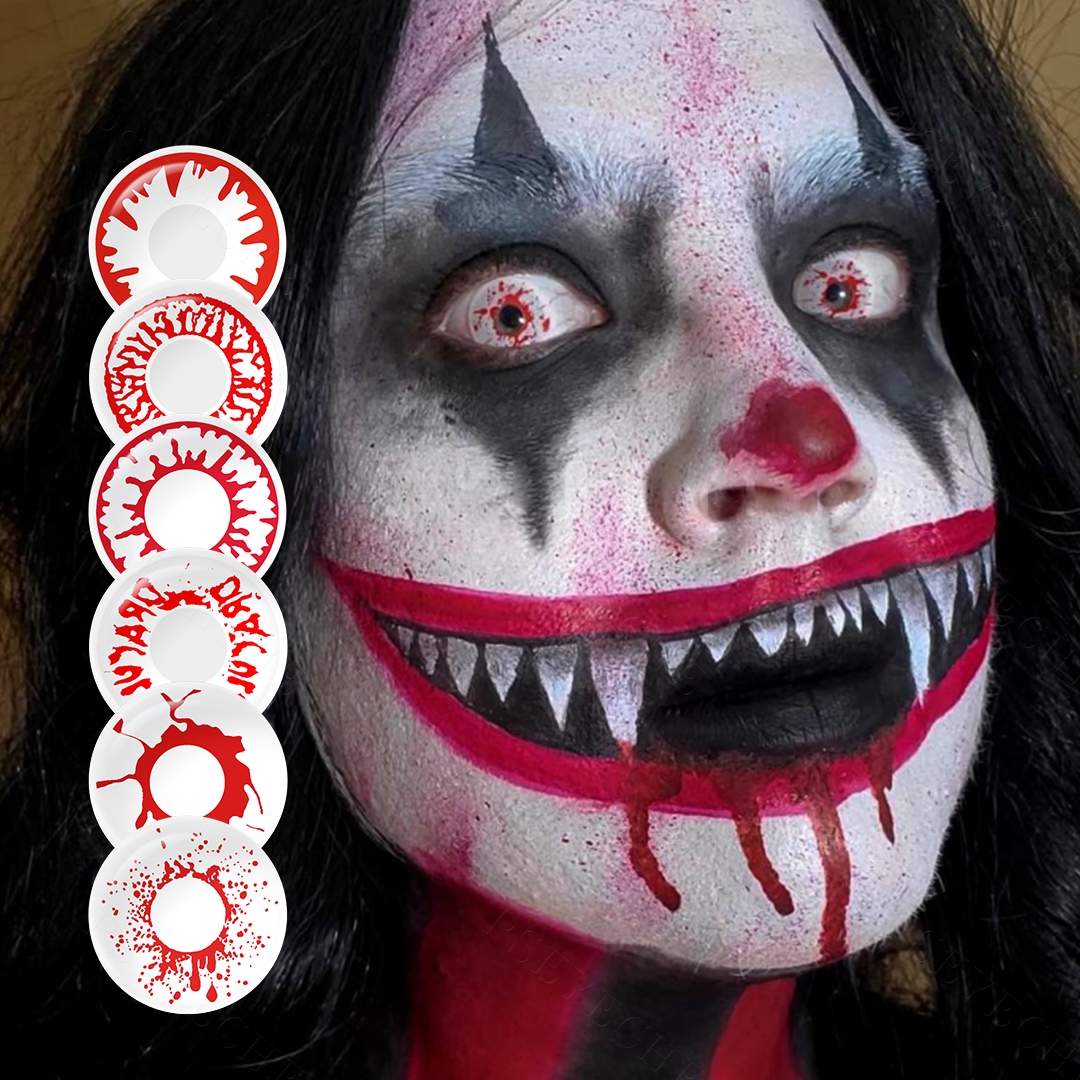 Free  Shipping Anime Contact Lenses Cosplay Colored Contacts Halloween Eye Lens Colored Eye Contacts Lentes De Contacto