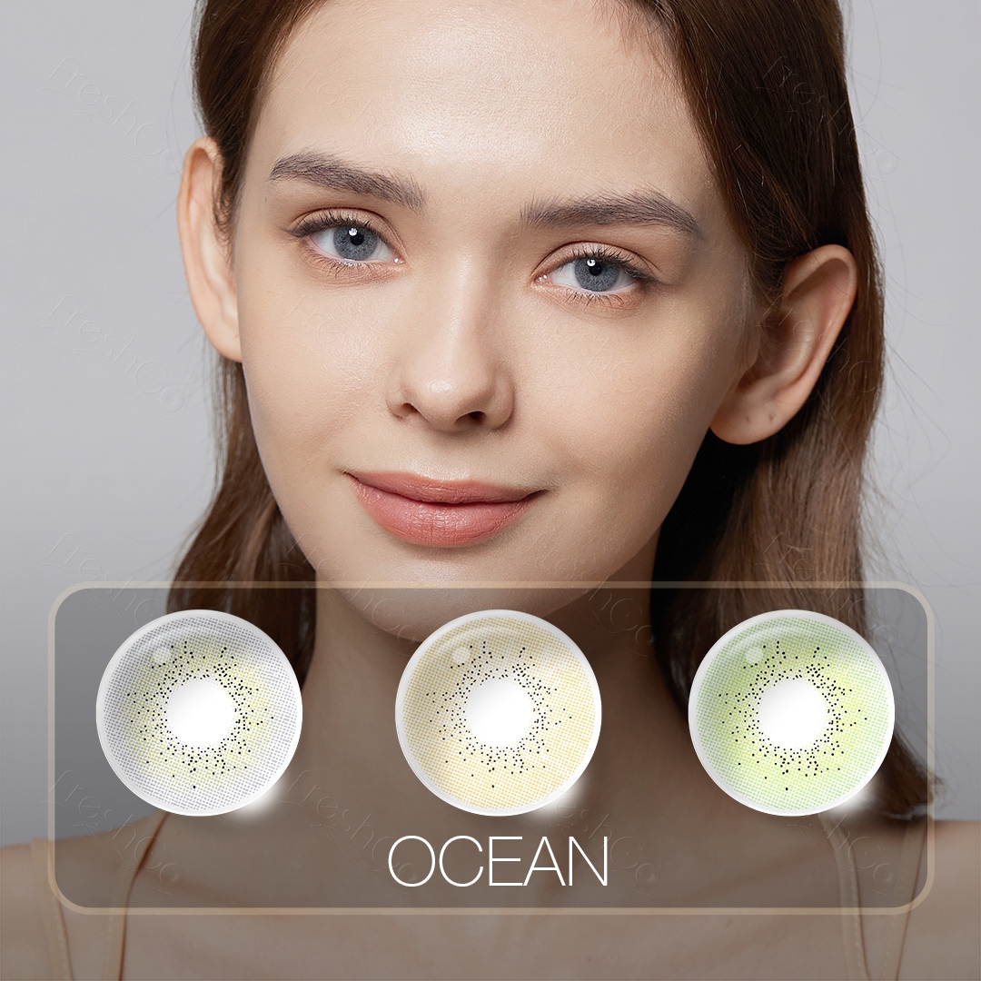 Free Shipping Freshgo Natural Color Contact Lenses Excellent Quality Color Contact Lens Most Popular Colored Contact Lenses