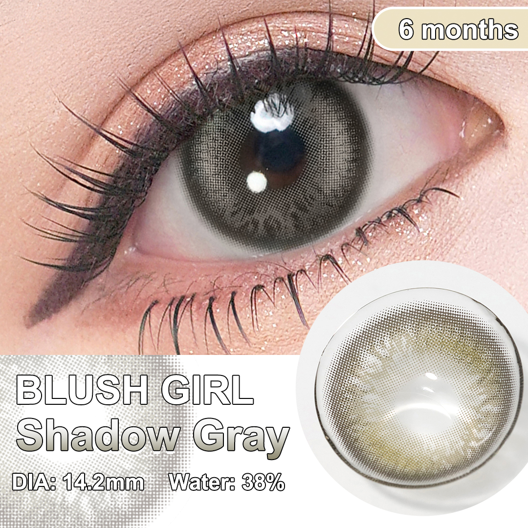 Free Shipping Eye Contact Lenses Magister Soft Lens Factory Price Cheap Lentilles De Lunettes New Color Gray Contact Lenses