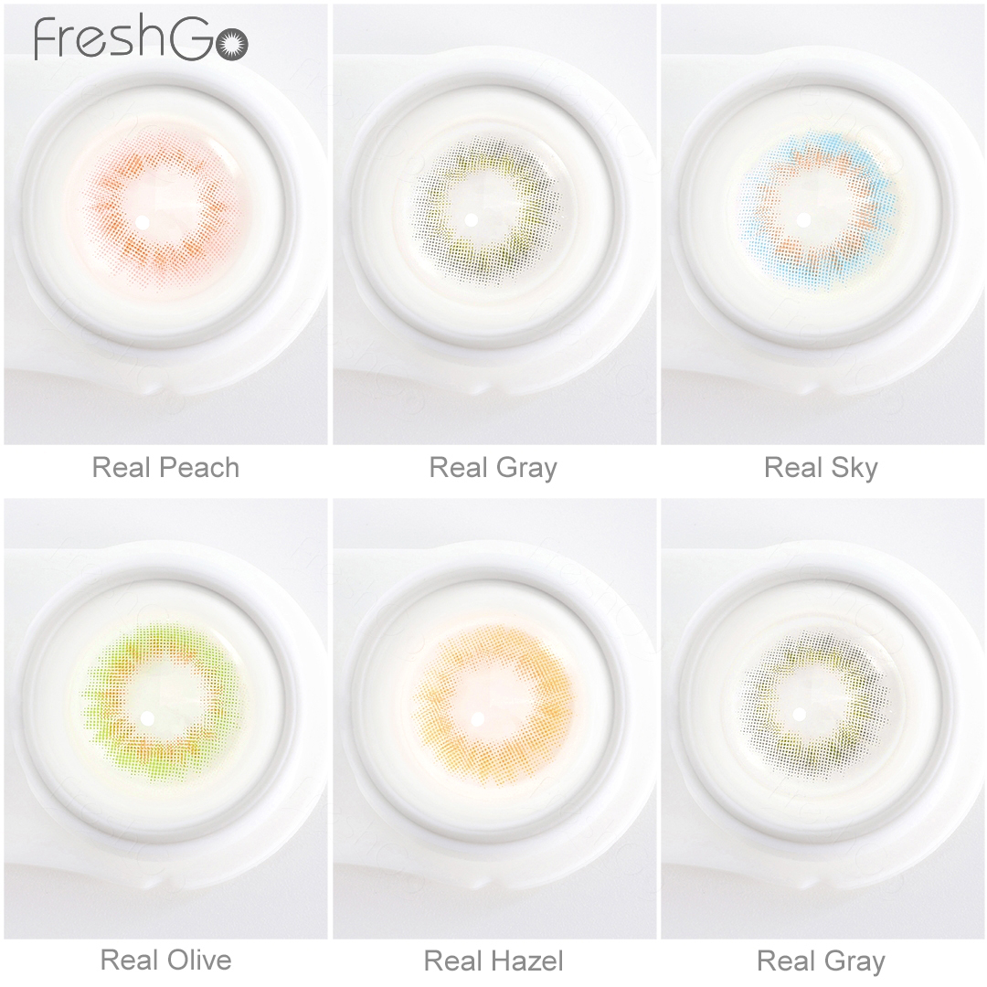 Freshgo SPANISH Colored Contacts Eye Lenses Natural Cosmetic Contact Lenses Beauty Lentes De Contacto Kontaktlinsen