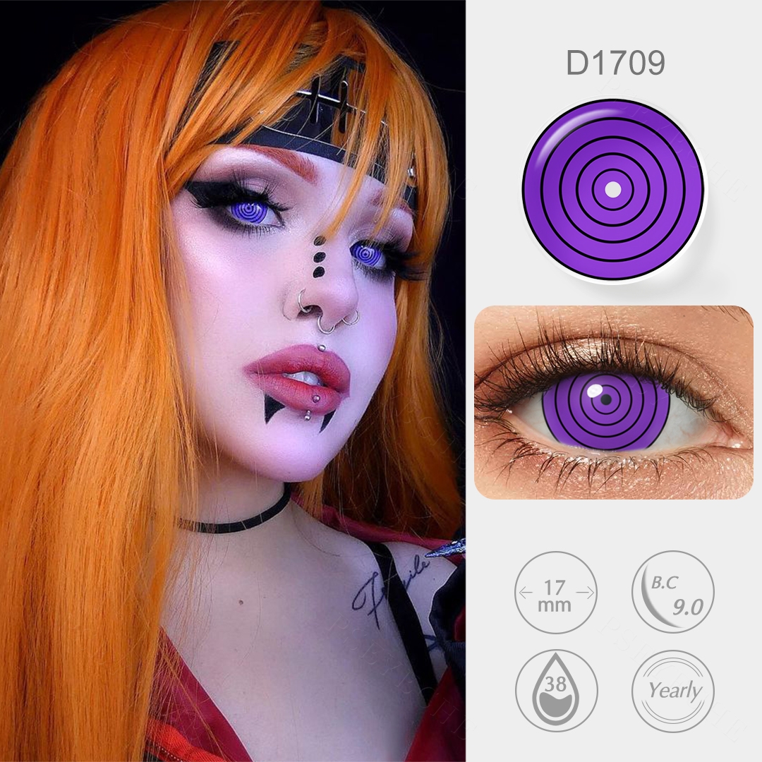 Sharingan Rinnegan Mini Sclera Lenses