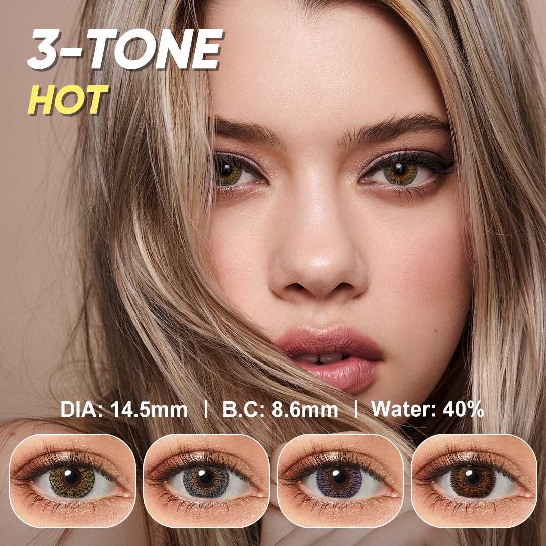 3 Tone Color Contact Lens