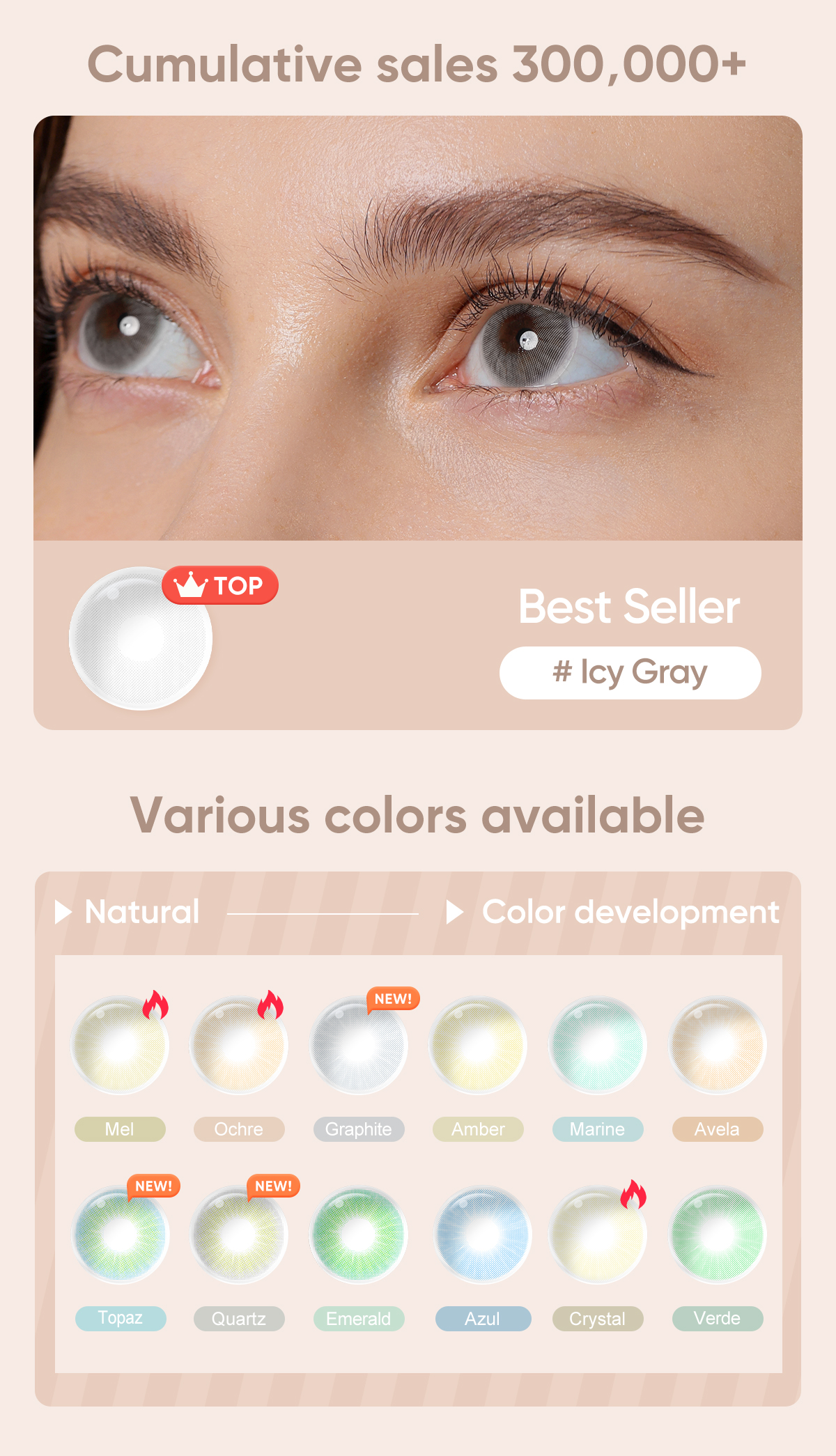 Freshgo Colored Contact Lenses Wholesale Details