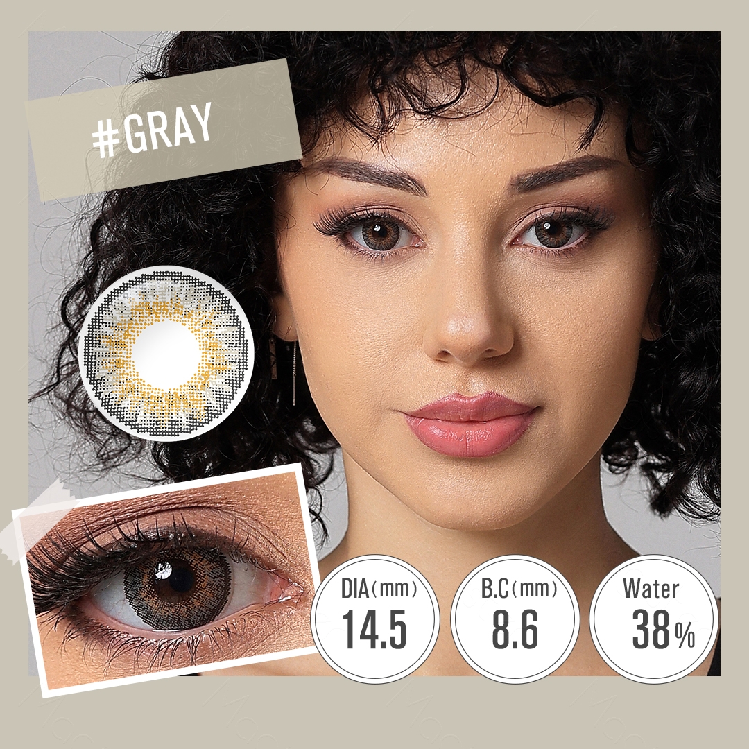 Free Shipping's Items Magister Star Colored Contact Lenses Eye Contact Lens Contact Lenses 12 Colors Black Circle Les Lentilles