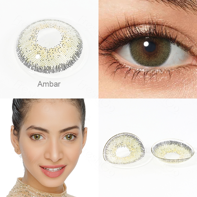 Free Shipping Freshgo Promotional  Contact Lenses Natural Colored Contacts Cheap Lenses Contact 14.5 Eye Lens Lentes De Contacto
