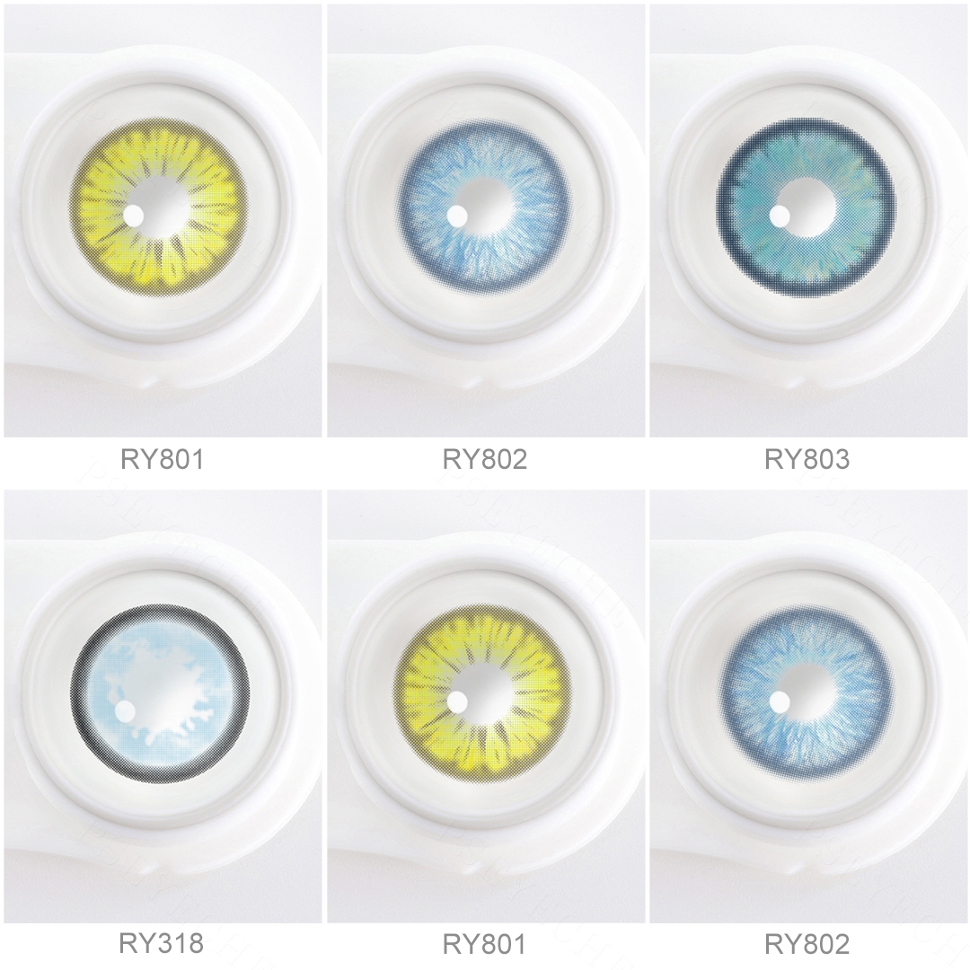 Free Shipping Chainsaw Man Halloween Contact Lenses Pseyeche Hollywood Eye Cosplay Soft Lens Lentes De Contato