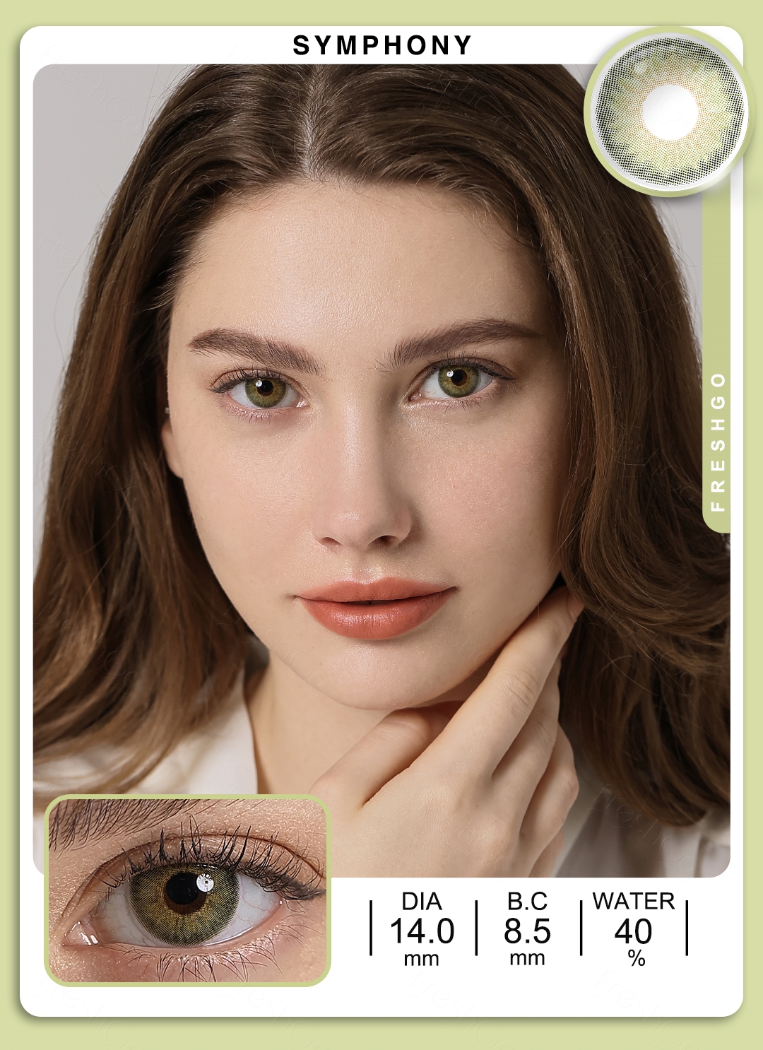 Light Eyes Contact Lenses