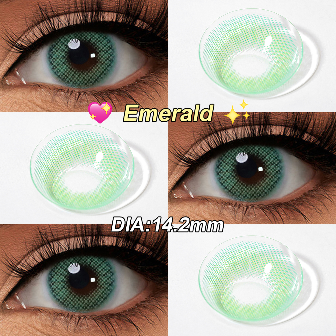 Hot Sales Freshgo Hidrocor Softlens Green Contact Lenses Lensa Kontak Les Lentilles Lentes De Contato Lensa Kontak Lentillas