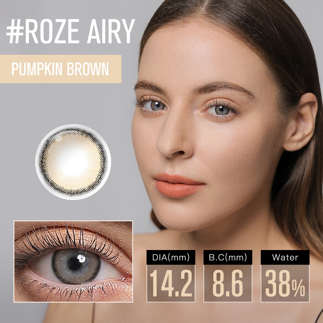 Magister Roze Airy Baby Brown Contact Lenses Packaging