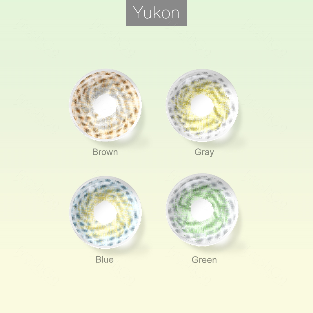 New Blue Coloured Contact Lenses Natural Freshgo Yearly Cosmetic Eye Color Contact Lens Soft Les Lentilles De Contact Des Yeux