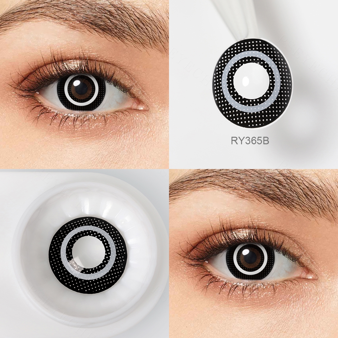 Free Hot Sales Pseyech Squid Game Lenses Triangle Red Contact Lenses Halloween Cosplay  Contact Lenses Kontaktlinse