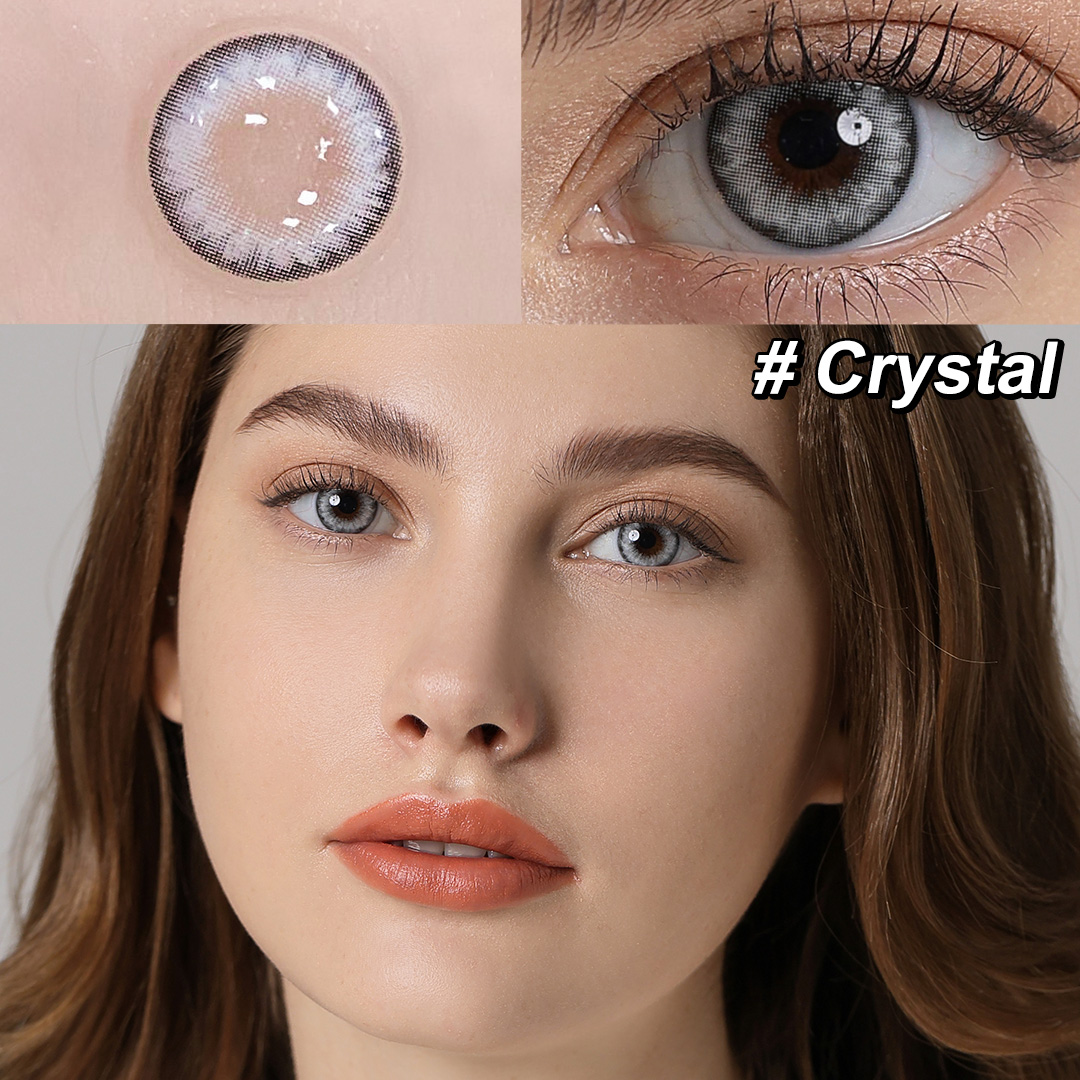 Free Shipping Colored Eye Contact Lenses 40% Water Soft Lens Freshgo PRO Yearly Contacts 14.0mm Eye Lentes De Contactor