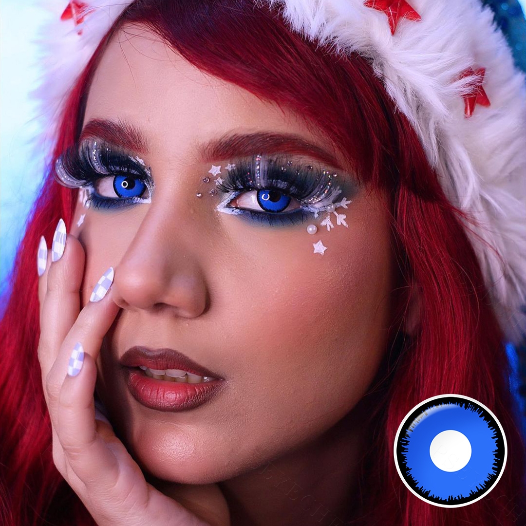 Hot Sales Pseyeche RY Halloween Big Eye Contact Lenses Eye Cosplay Soft Lens ELF Eye Lenses Lentille Lentillas De Colores