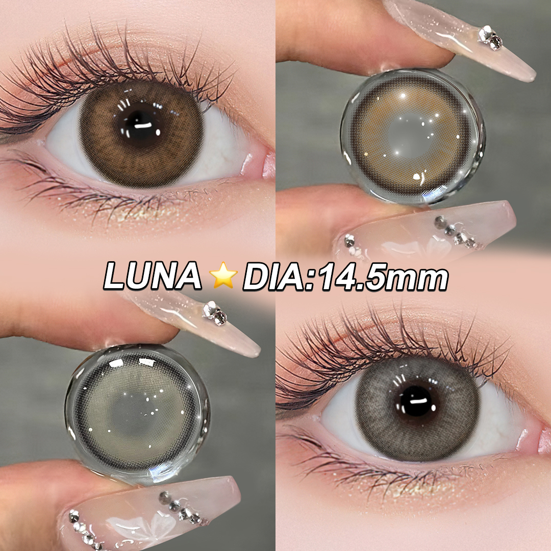 Free Shipping Products Magister Color Lens Luna 14.50mm Eye Contacts 6 Months Colored Soft Contact Lenses for Eye Cosmetics