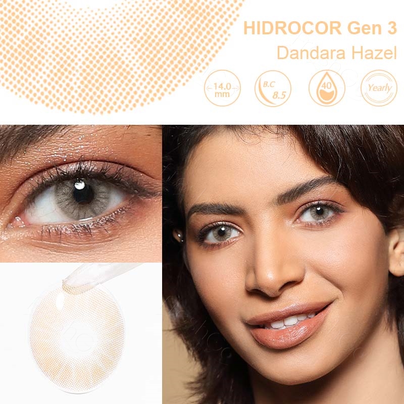 Freshgo HIDROCOR Gen3 Soft Lens Cosmetic Contacts Natural Color Contact Lenses Gray Eye Lentes Wholesale Lentilles De Contact