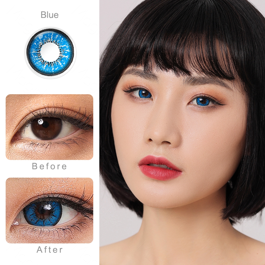 Blue lens
