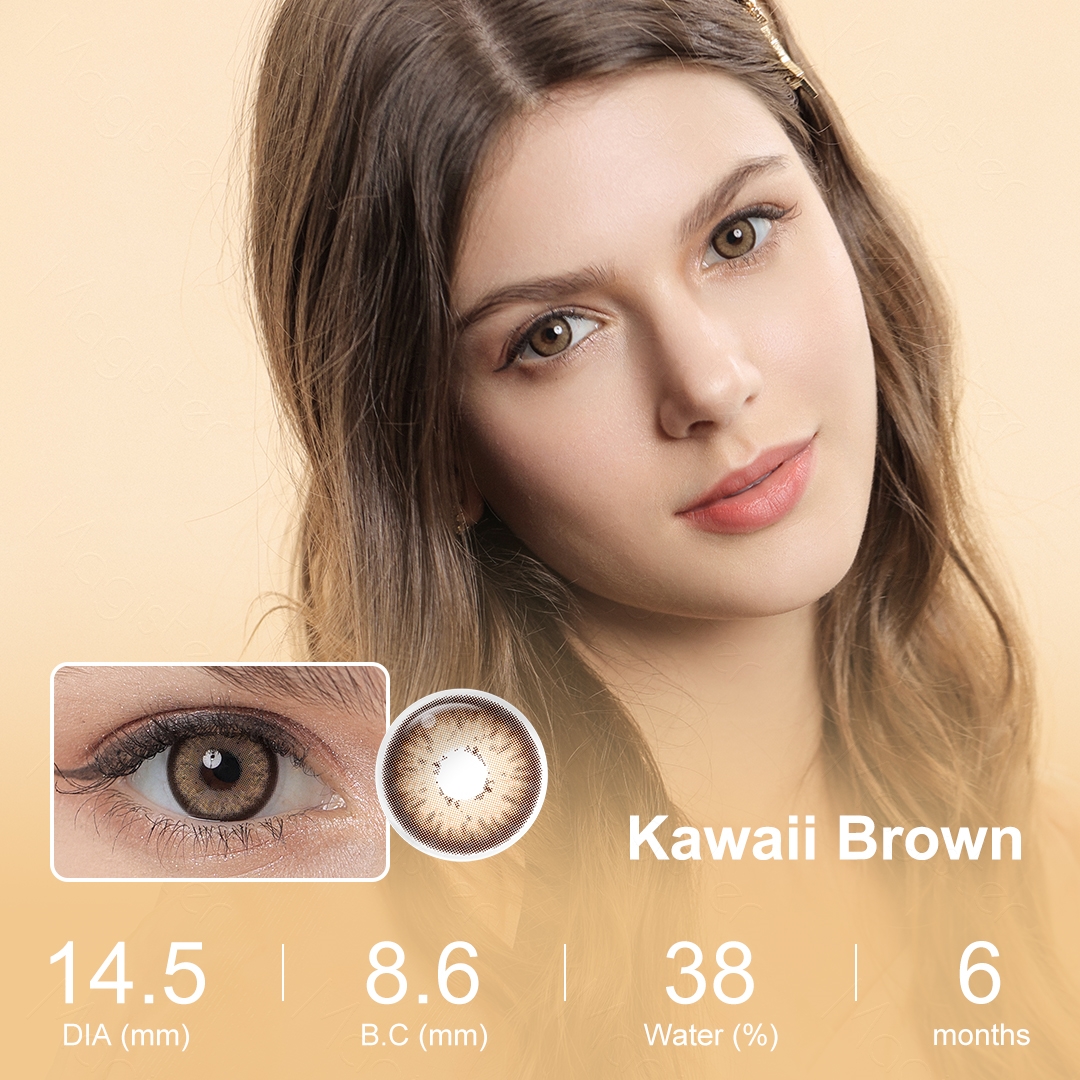 Free Shipping Magister New Arrival KAWAII Eye Contact Lenses Most Popular Lenses Eye Contact Choco Eye Lens Kontaktlinsen