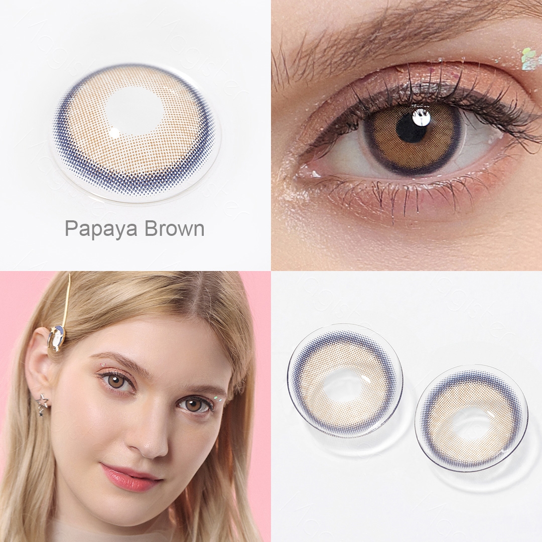 Free Sample Magiste Eye Color Contact Lens Flora Cosmetic Eye Contact Lenses Color Natural Colored Contact Lenses Kontaktlinsen