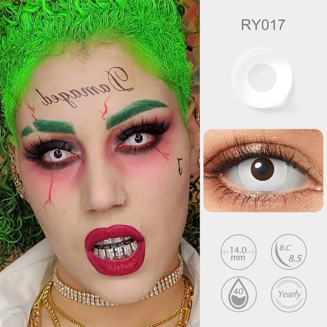 Free Shipping Pseyeche Halloween Disposable Lens Prescription Contact Lenses Cosplay Colored Contact Lenses Lentes De Contacto