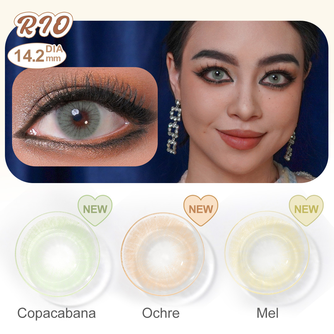 Free Sample Freshgo Rio Eye Contact Lenses Softlens Eye Contact Lenses Color Lenses De Contact Contactos De Colores Lentillas