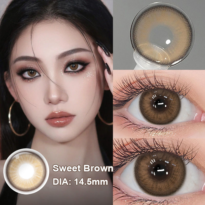 Free Shipping Products Magister Color Lens Luna 14.50mm Eye Contacts 6 Months Colored Soft Contact Lenses for Eye Cosmetics