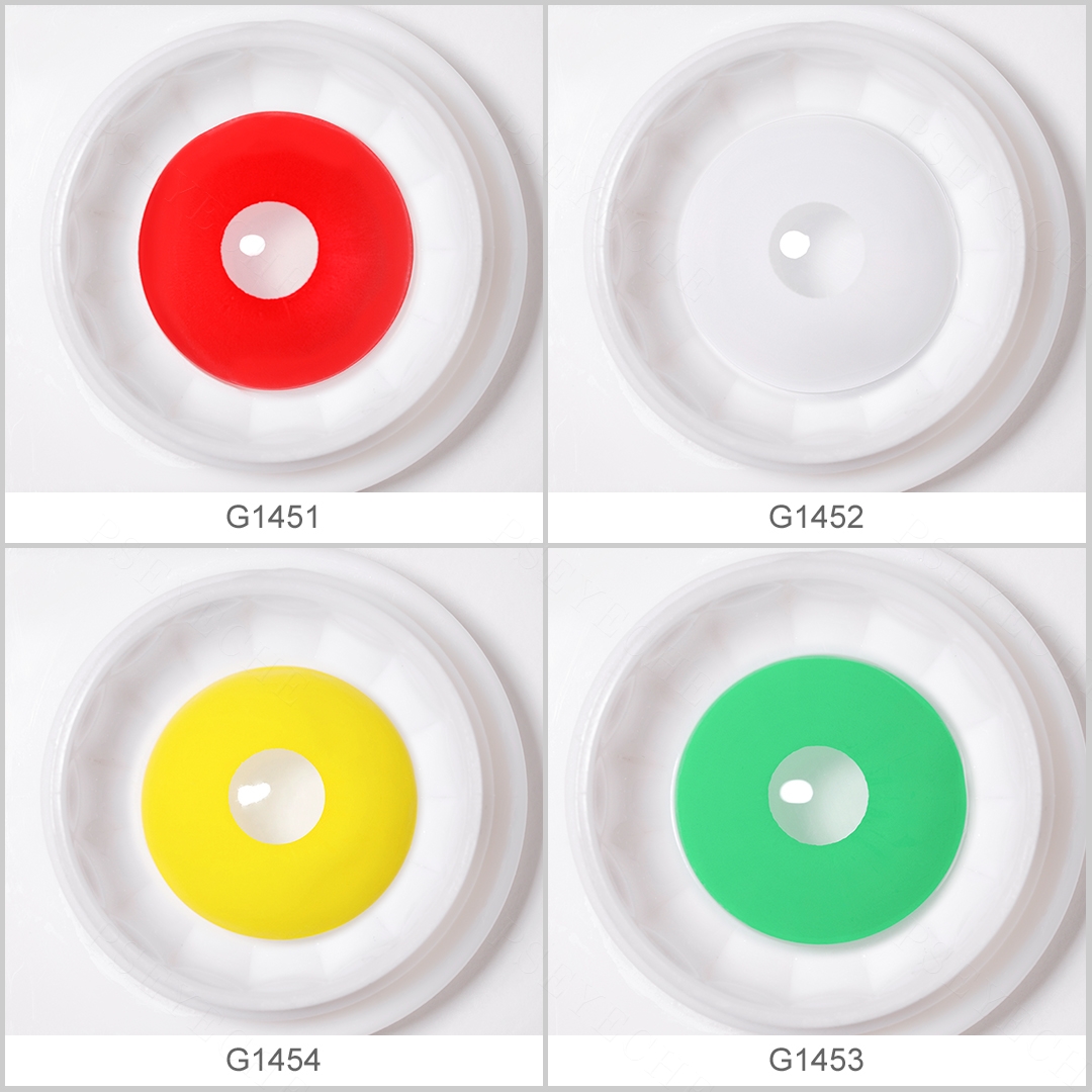 Free Sample Pseyeche UV GLOW G Color Contact Lens Colored Eye Contacts Lenses Eye Color Lensa Kontak Emballage Lentille Oculaire