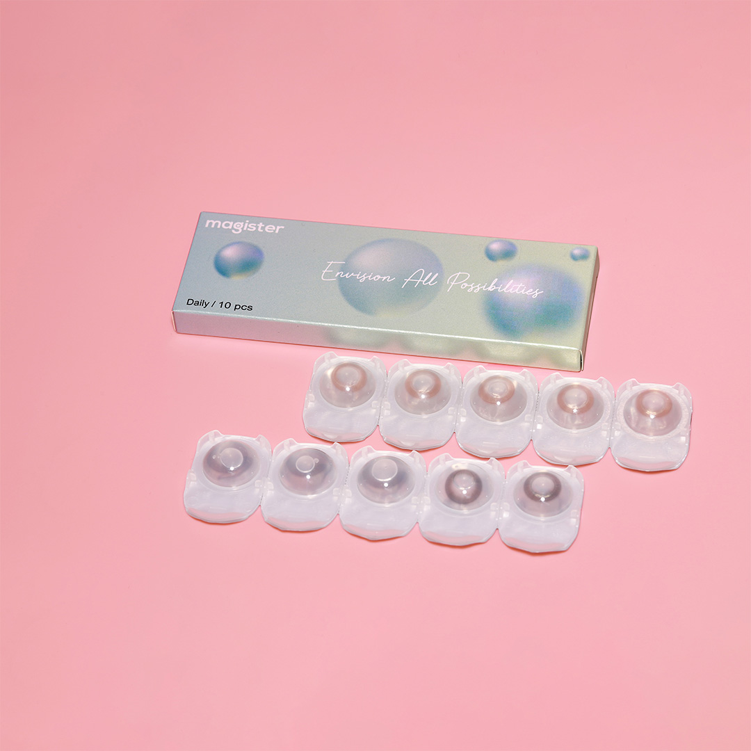 Free Shipping Magister 10 Pieces One Day Disposable Daily Contact Lenses 5pairs 1 Box Contact Lenses Contact Eye Lens Lentilles