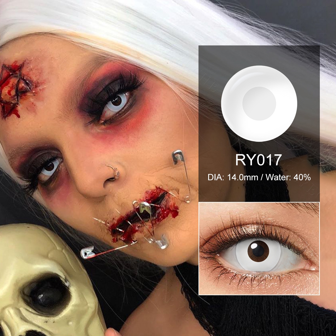 Free Sample Pseyeche Contact Lenses Blackout Prescription Contact Lenses Yearly Sharingan Contact Lenses with Power Lentille