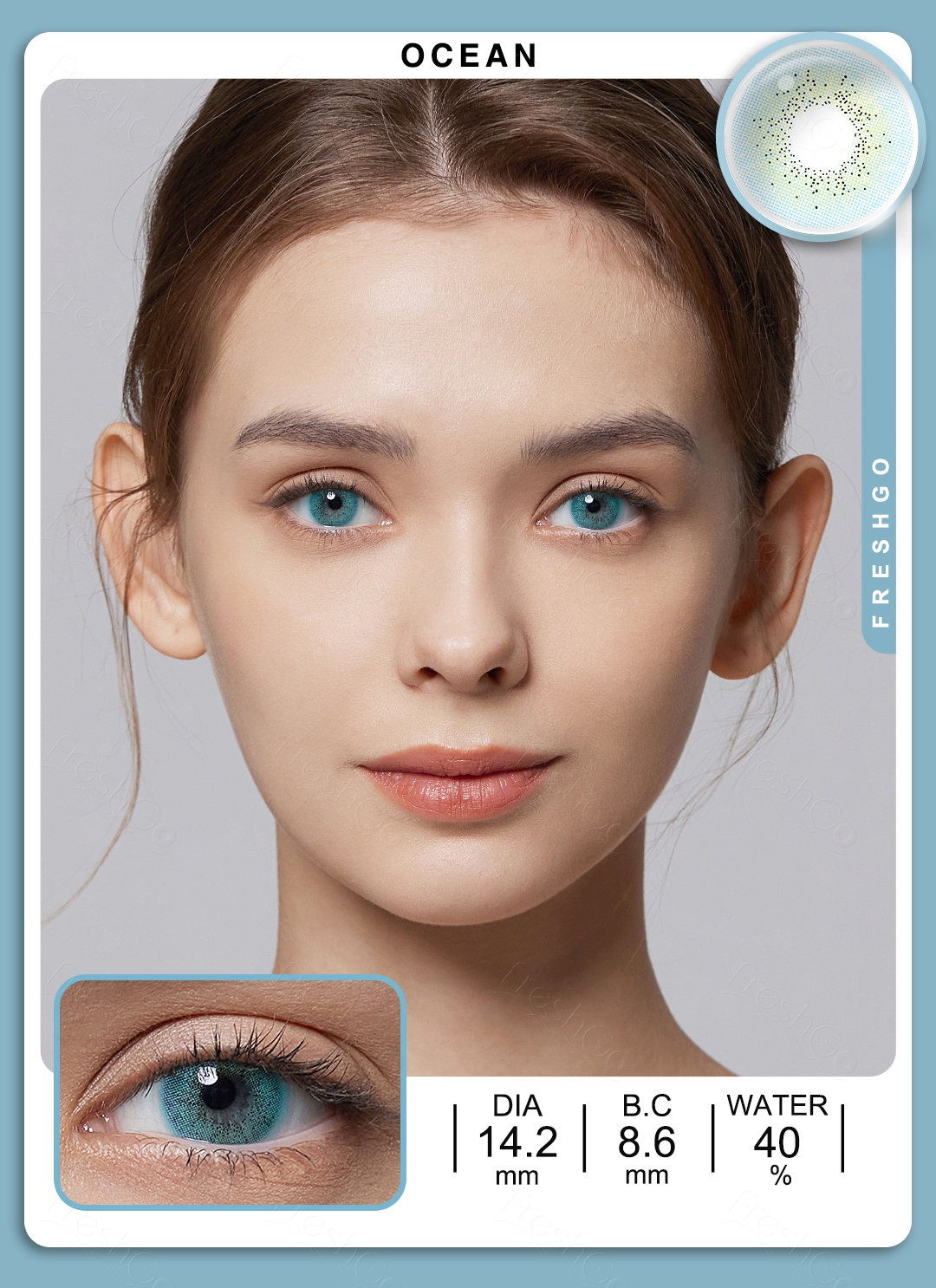 Blue Contact Lenses