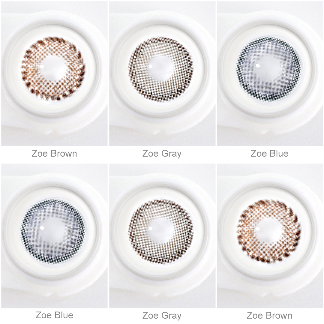 Free Sample Magister ZOE Color Contact Smart Contact Lenses Softlens Lentilles De Couleurs En Gros Les Lentilles Pour Les Yeux