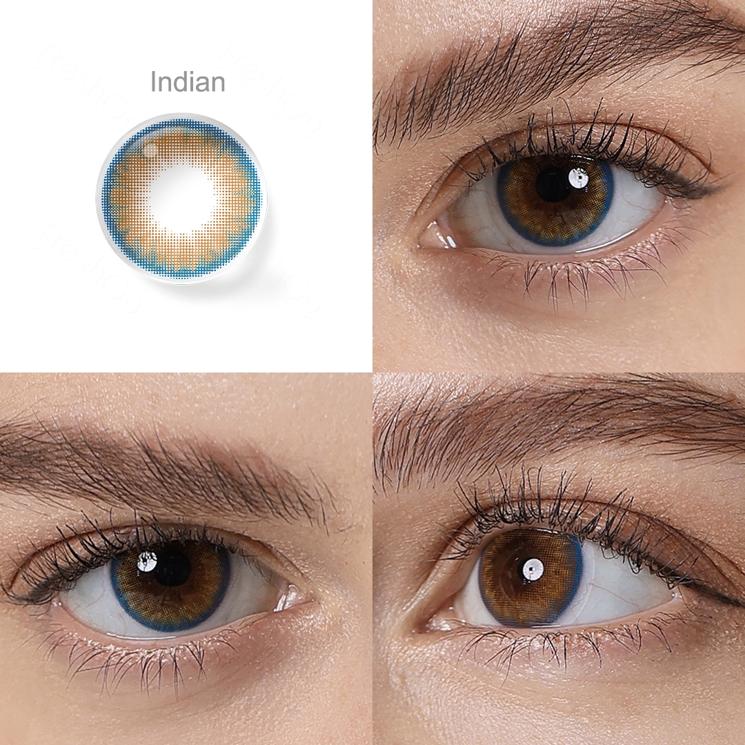 Free Shipping Freshgo Colored Contacts Pro Contact Lenses Circle Soft Lens Cosmetic Contact Lenses Eye Lens Kontaktlinsen