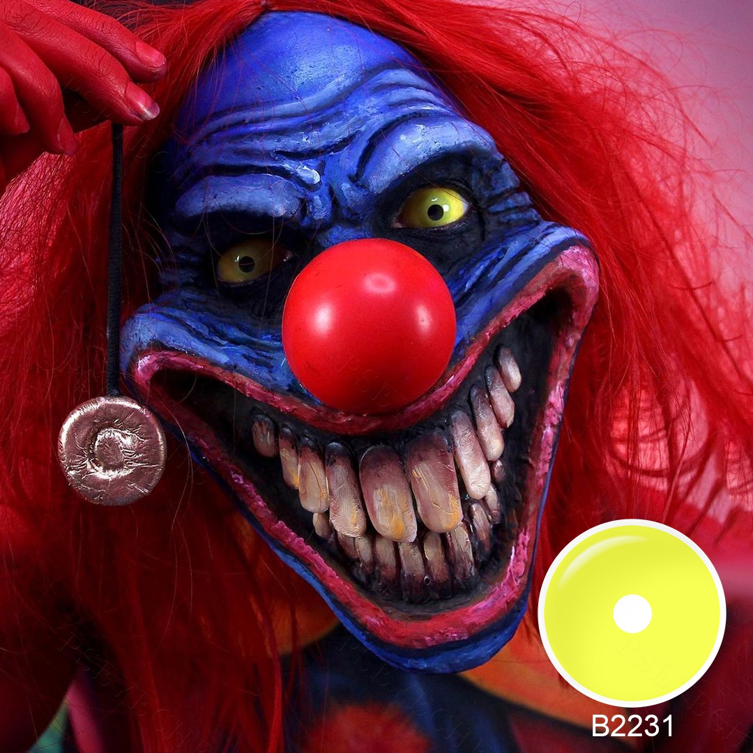 Psyeche 22mm Sclera Lenses Full Eye Contact Lenses Big Size Colored Contacts 1 Tone Black Contact Lenses Cosplay Anime Eye Lens