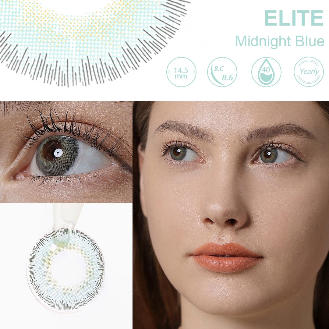 Free Sample Freshgo Elite Colored Contacts Eye Color Contact Lens Color Lenses for Eyes Les Lentilles Pour Les Yeux Lensa Kontak