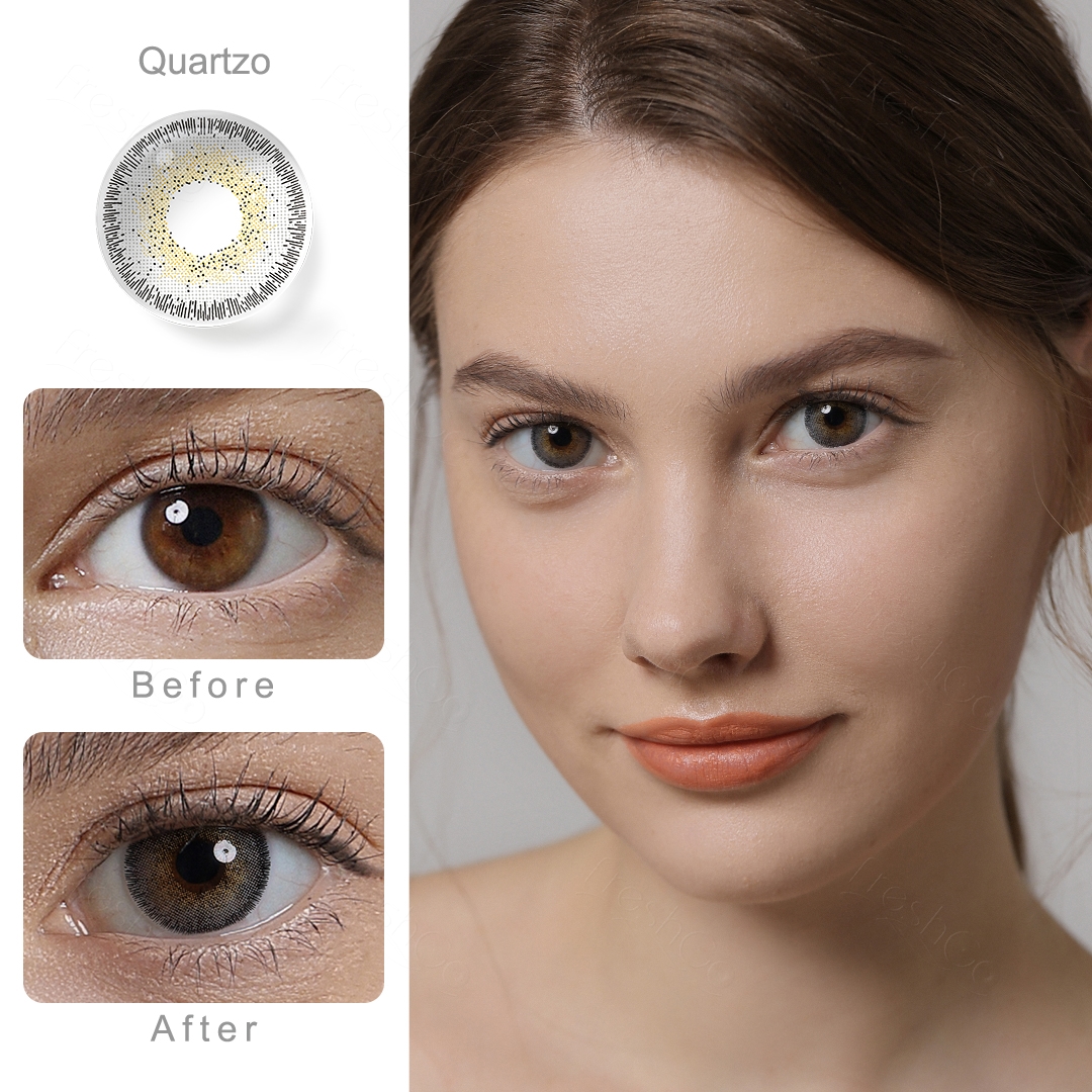 Free Freshgo NATURAL Soft Lens Cosmetic Contacts Colored Contact Lenses Lionsai Tadhaill Daite Wholesale Lentilles Lensa Kontak