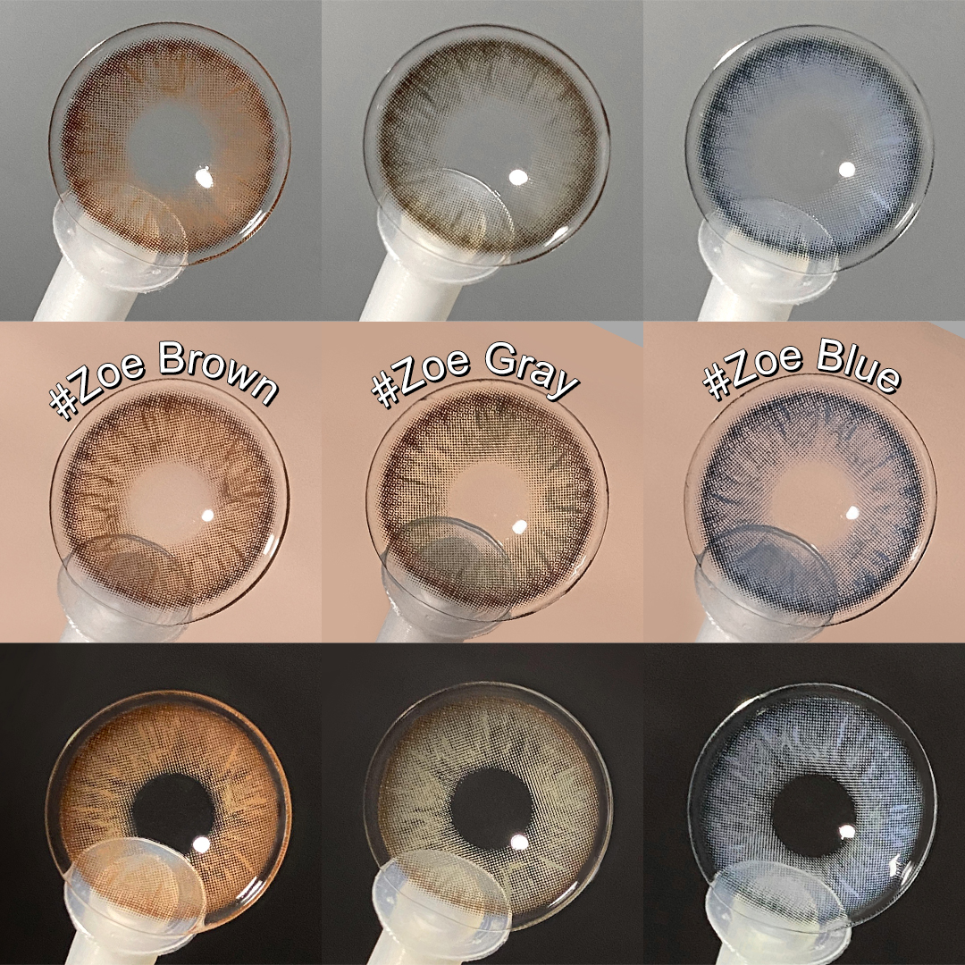 Free Samples Magister Eye Lens Wholesale Colored Contacts New Gray Cosmetic Eyewear Natural Soft Contact Lenses