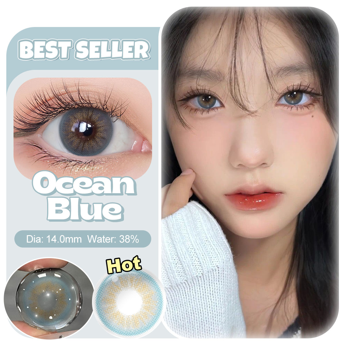 Free Shipping Magister Color Lenses Eye Lens Contact 6 Months Soft Eye Contacts Natural Colored Contact Lenses for Eye Cosmetic