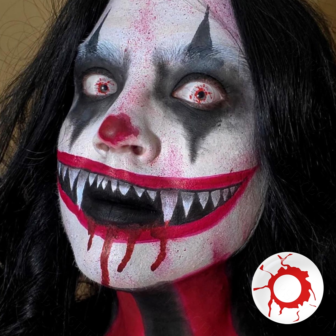 Free Sample Pseyeche Softlens Vampire Halloween Contact Lenses Eye Lens Hollywood Eye Cosplay Soft Lens Lentes De Contacto Color