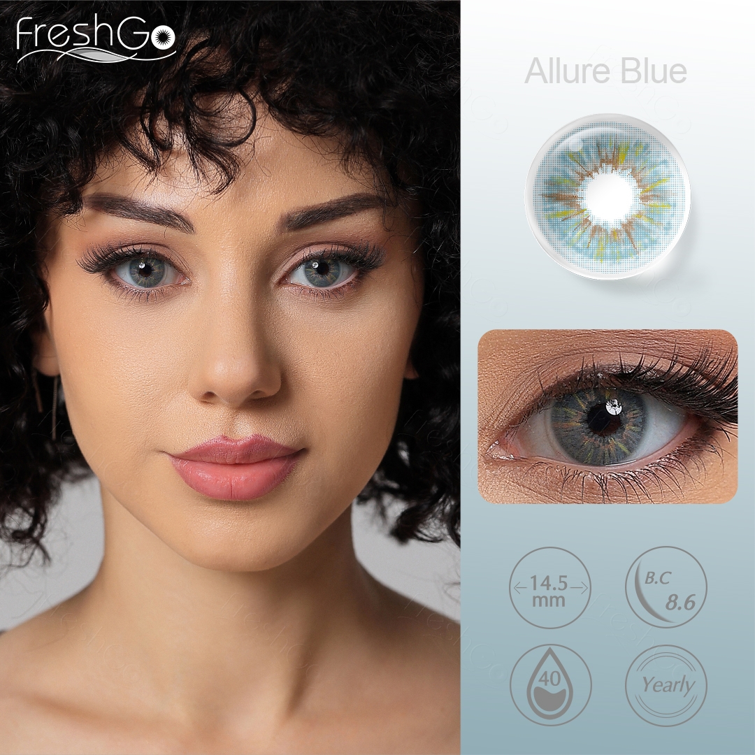 Free Sample Freshgo Broadway Colored Contact Lenses Private Label Contact Lenses Best Seller Lava Gray Eye Lens 14.5mm Lentilles