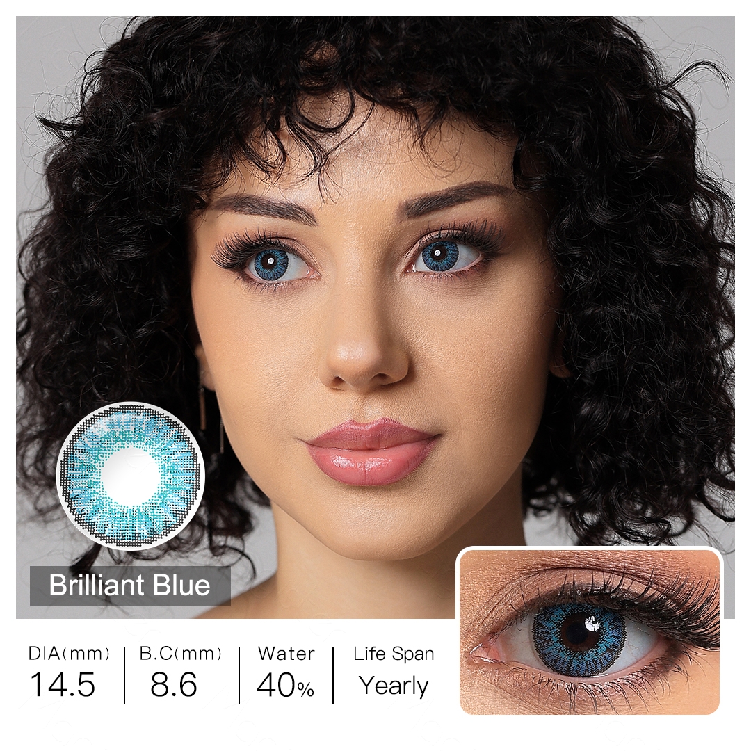Free Samples Freshgo 3 Tone Eye Lens Contact Softlens Contact Lenses Manufacturers Lentillas Contactos De Colores Les Lentilles