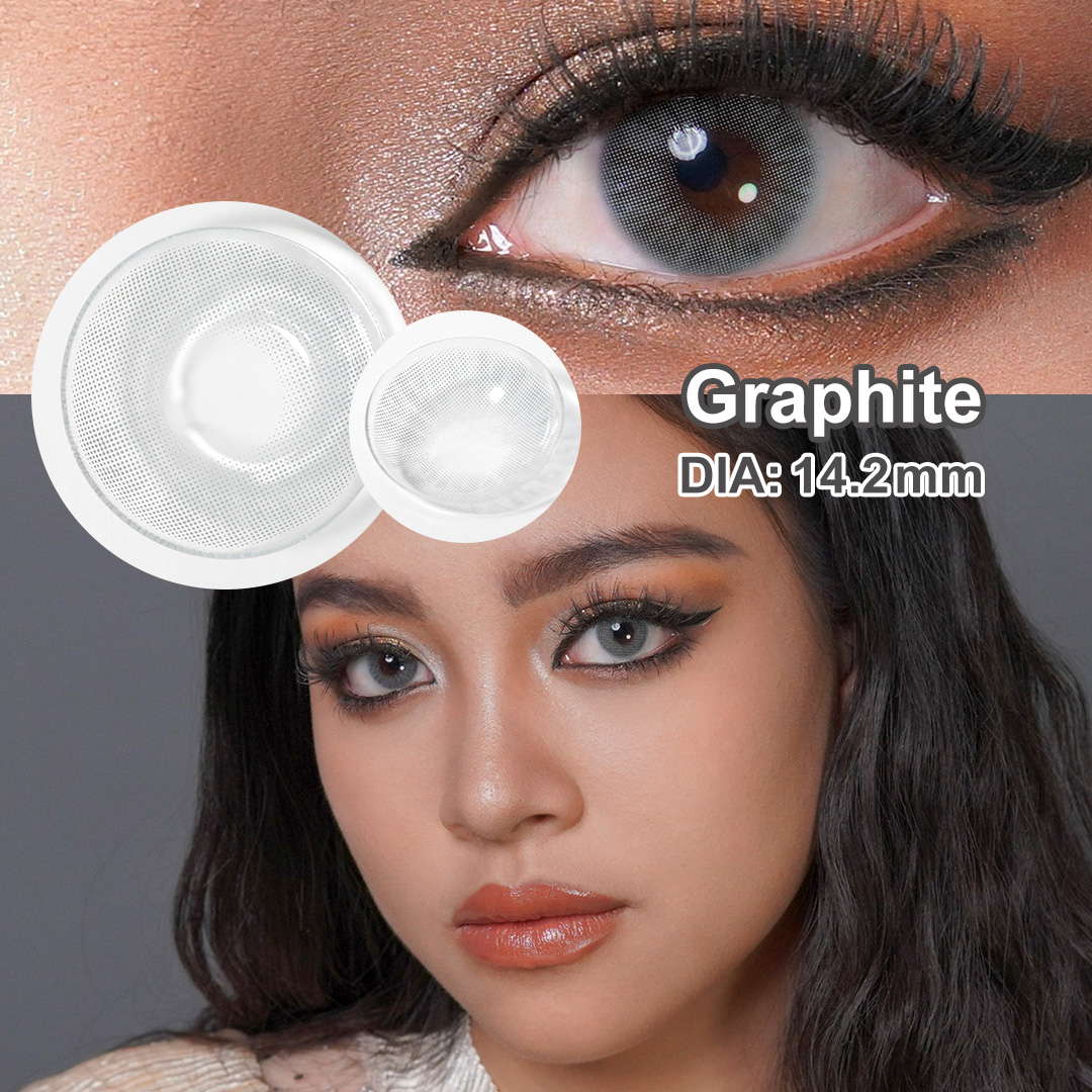 Free Sample Contact Lenses Packaging Box Colored Contacts Paper Box Packaging Bags Cosmetic Packaging Lentille Optique