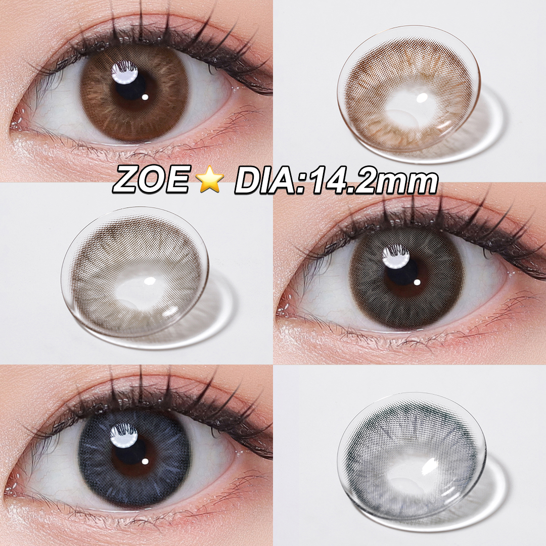 Free Samples Magister Eye Lens Wholesale Colored Contacts New Gray Cosmetic Eyewear Natural Soft Contact Lenses
