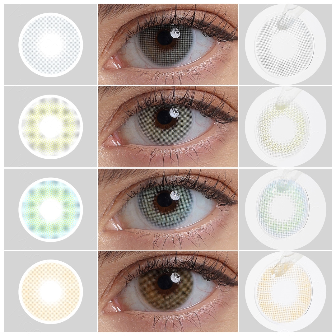 Free Sample Magister STAR Colored Contact Lenses Eye Color Lenses for Eyes Lentilles De Contact De Couleur Emballage Lentille