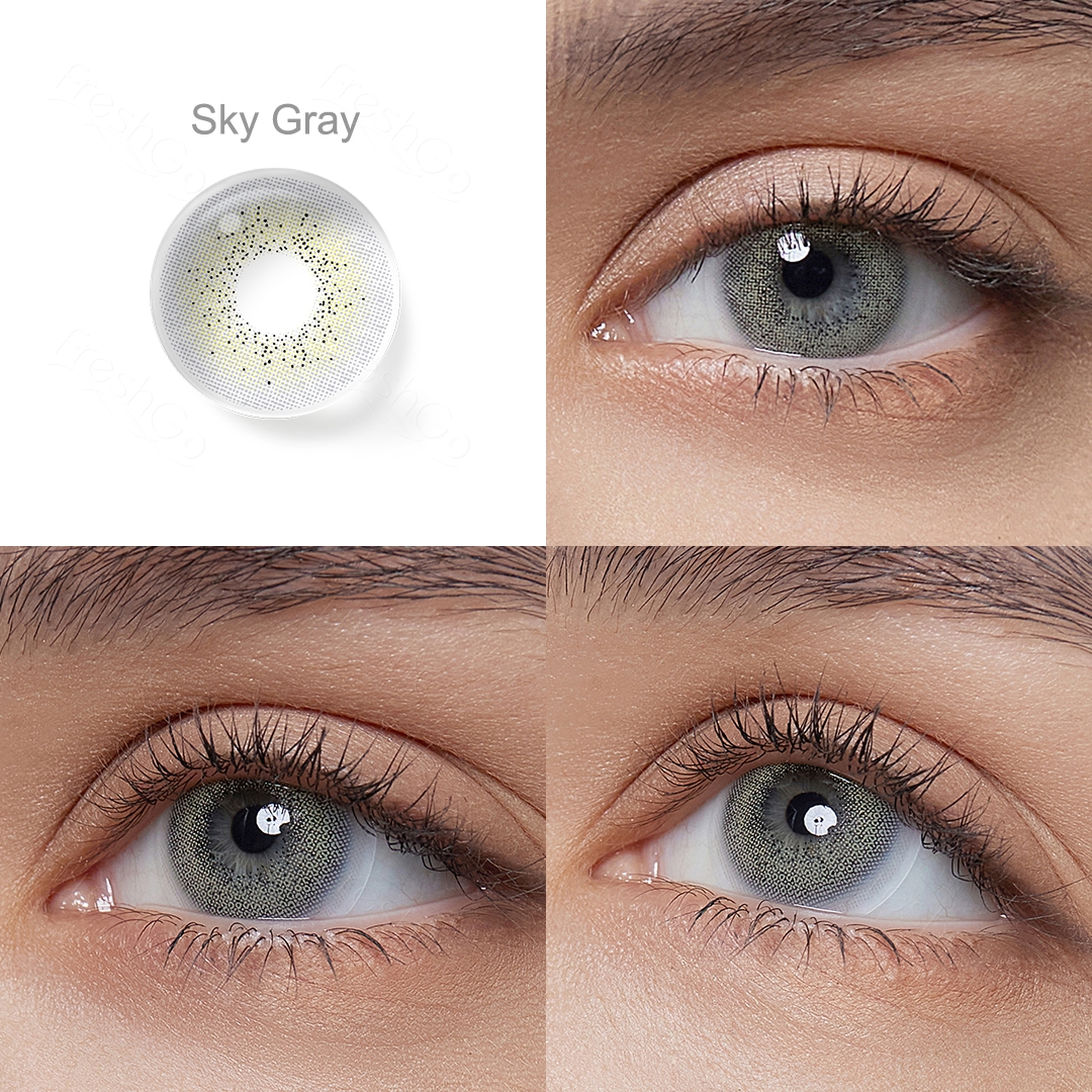 Free Shipping Freshgo Natural Color Contact Lenses Excellent Quality Color Contact Lens Most Popular Colored Contact Lenses