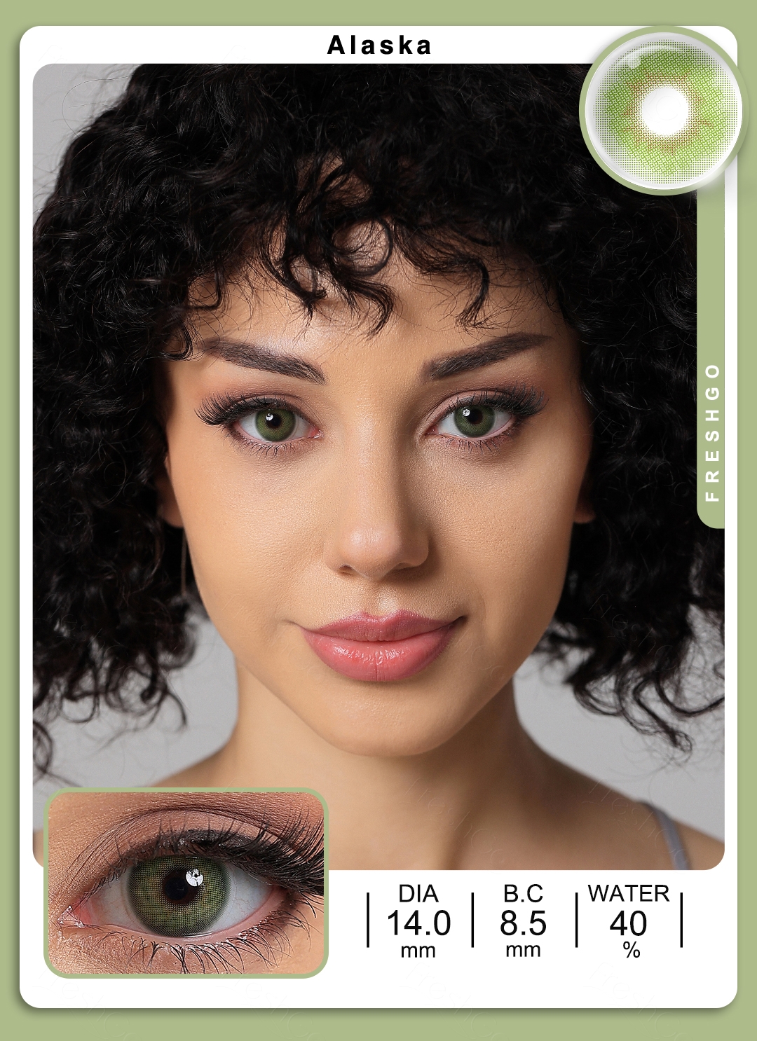 Freshgo Alaska series Moss Green